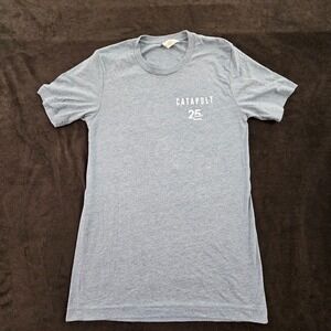 Catapult Blue Short Sleeve Cotton Blend Long Fit T-Shirt Adult S